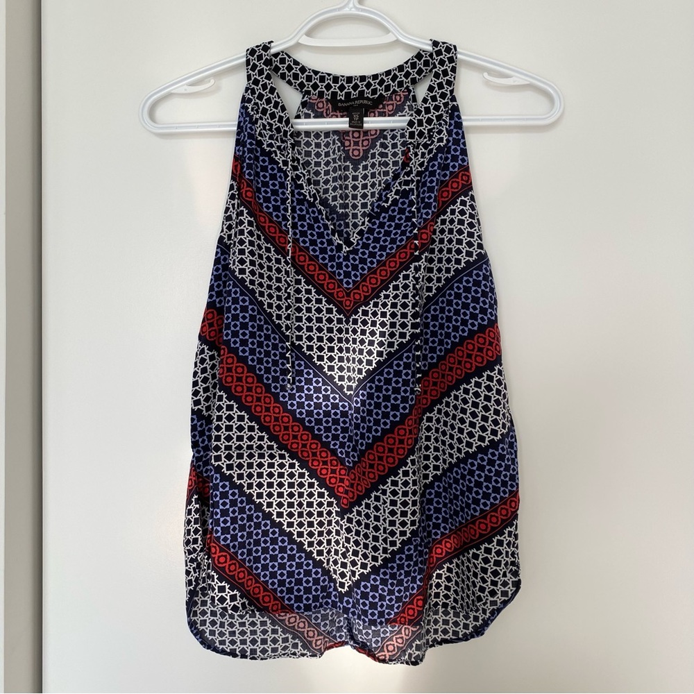 BANANA REPUBLIC Sleeveless Pattern Camisole